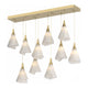 Mobius 10-Light Pendant