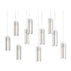 Exos Glass 10-Light Pendant