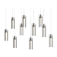Exos Glass 10-Light Pendant