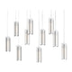 Exos Glass 10-Light Pendant