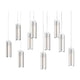 Exos Glass 10-Light Pendant