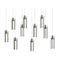 Exos Glass 10-Light Pendant