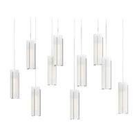 Exos Glass 10-Light Pendant