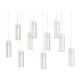 Exos Glass 10-Light Pendant