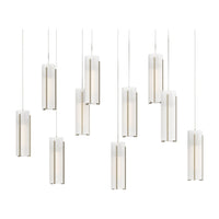 Exos Glass 10-Light Pendant