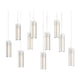 Exos Glass 10-Light Pendant