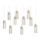 Exos Glass 10-Light Pendant