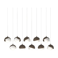 Brooklyn 10-Light Double Shade Pendant