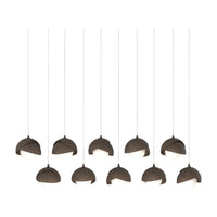 Brooklyn 10-Light Double Shade Pendant