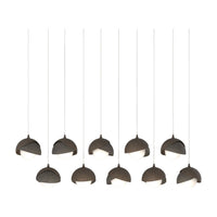 Brooklyn 10-Light Double Shade Pendant