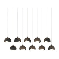 Brooklyn 10-Light Double Shade Pendant