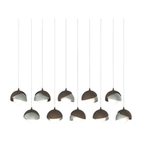 Brooklyn 10-Light Double Shade Pendant