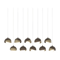 Brooklyn 10-Light Double Shade Pendant