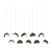 Brooklyn 10-Light Double Shade Pendant