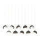 Brooklyn 10-Light Double Shade Pendant