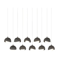 Brooklyn 10-Light Double Shade Pendant