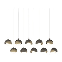 Brooklyn 10-Light Double Shade Pendant