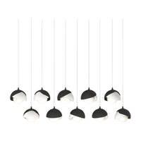 Brooklyn 10-Light Double Shade Pendant