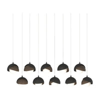 Brooklyn 10-Light Double Shade Pendant