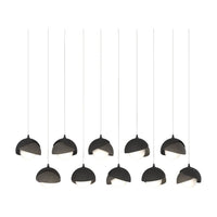 Brooklyn 10-Light Double Shade Pendant