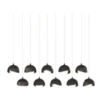 Brooklyn 10-Light Double Shade Pendant