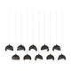 Brooklyn 10-Light Double Shade Pendant