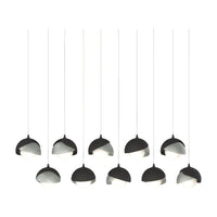 Brooklyn 10-Light Double Shade Pendant