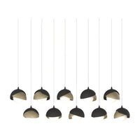 Brooklyn 10-Light Double Shade Pendant