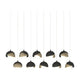 Brooklyn 10-Light Double Shade Pendant