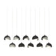 Brooklyn 10-Light Double Shade Pendant