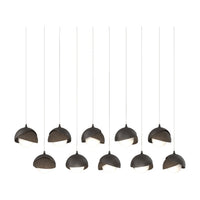 Brooklyn 10-Light Double Shade Pendant