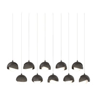 Brooklyn 10-Light Double Shade Pendant