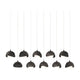 Brooklyn 10-Light Double Shade Pendant