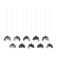 Brooklyn 10-Light Double Shade Pendant