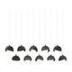 Brooklyn 10-Light Double Shade Pendant