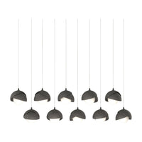 Brooklyn 10-Light Double Shade Pendant