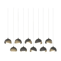 Brooklyn 10-Light Double Shade Pendant