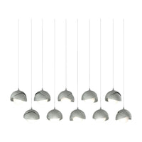 Brooklyn 10-Light Double Shade Pendant