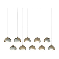 Brooklyn 10-Light Double Shade Pendant