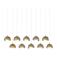 Brooklyn 10-Light Double Shade Pendant