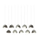 Brooklyn 10-Light Double Shade Pendant