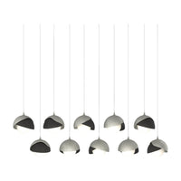 Brooklyn 10-Light Double Shade Pendant