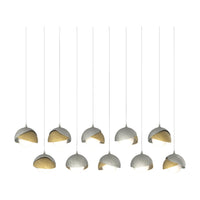 Brooklyn 10-Light Double Shade Pendant