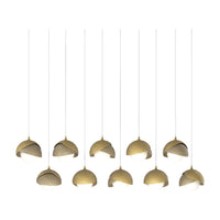 Brooklyn 10-Light Double Shade Pendant