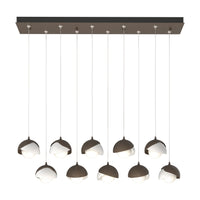 Brooklyn 10-Light Double Shade Pendant