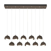 Brooklyn 10-Light Double Shade Pendant