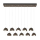 Brooklyn 10-Light Double Shade Pendant