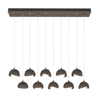 Brooklyn 10-Light Double Shade Pendant