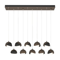 Brooklyn 10-Light Double Shade Pendant