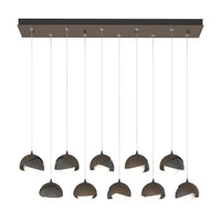 Brooklyn 10-Light Double Shade Pendant